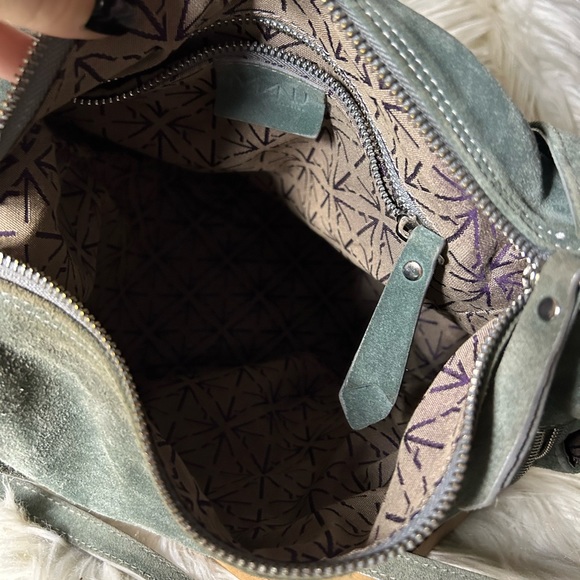 Manu Atelier Jade Suede Bag & Backpack Small - Picture 6 of 9